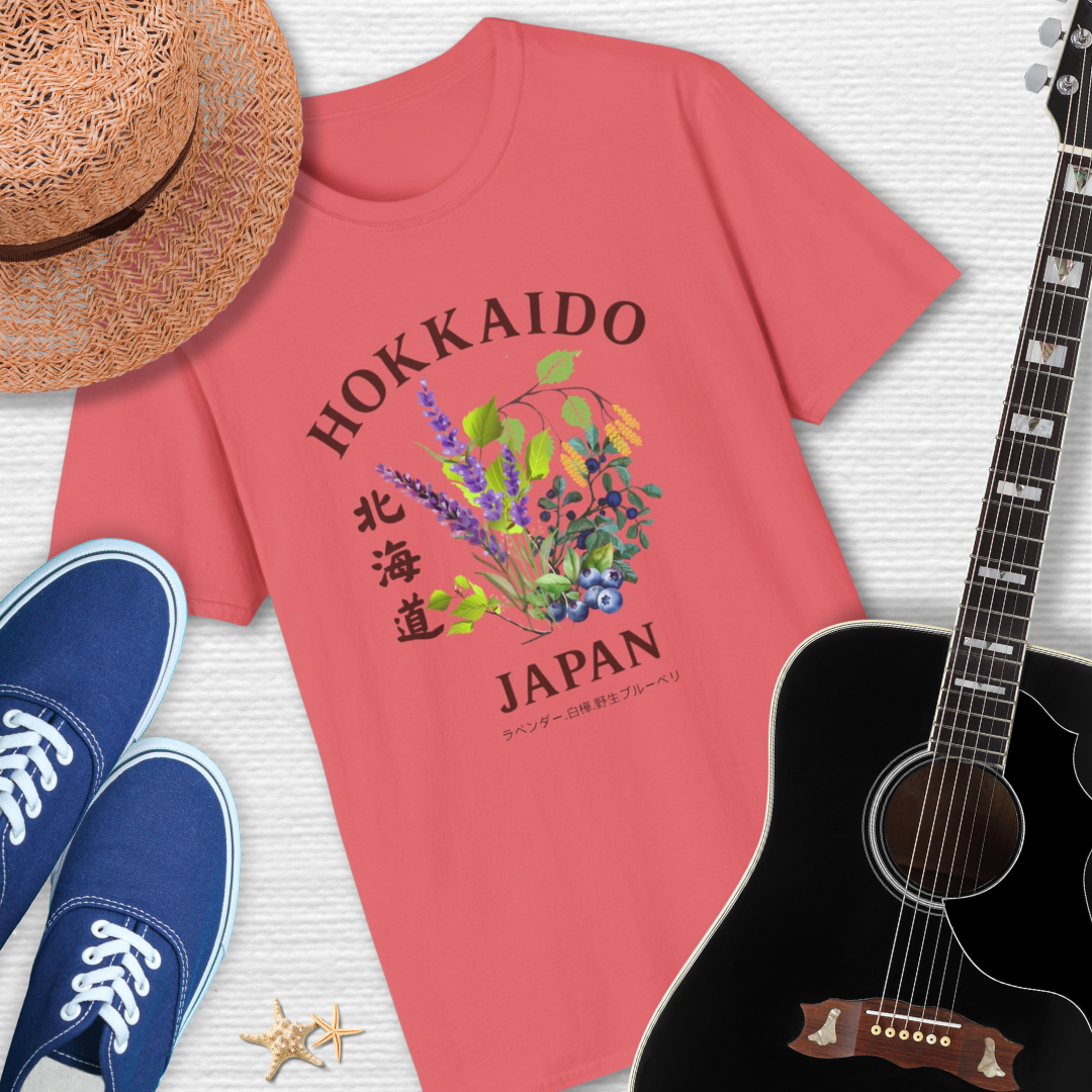 Hokkaido Japan Floral Tee