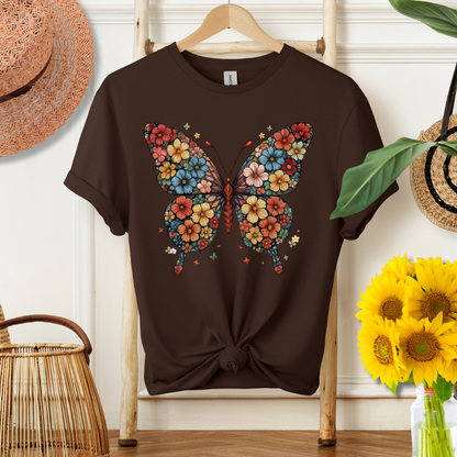 Summer Floral Butterfly Tee