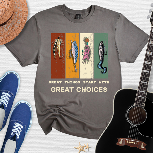 Great Baits, Great Beginnings Tee