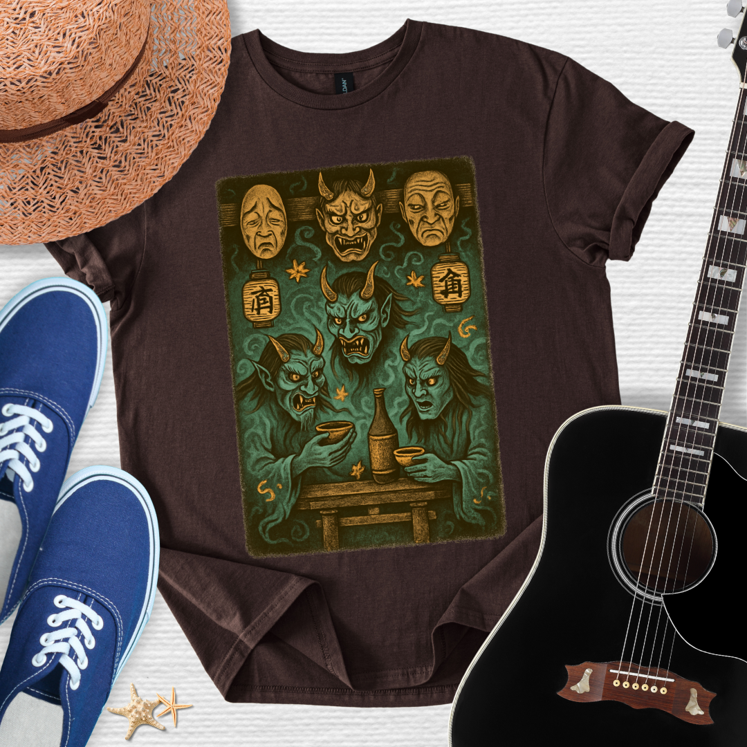 Mystical Masks - Halloween Tee