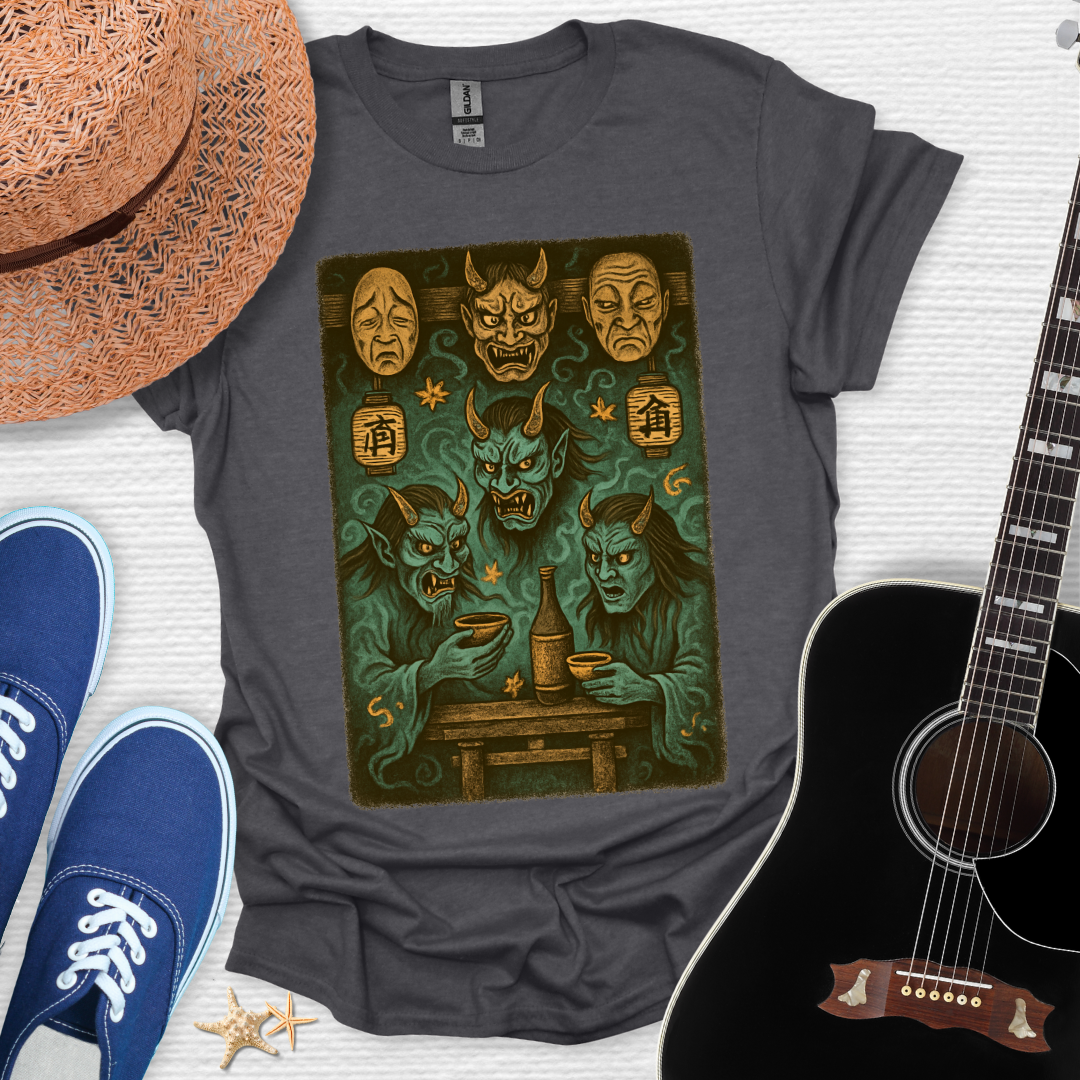 Mystical Masks - Halloween Tee