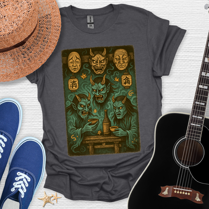 Mystical Masks - Halloween Tee