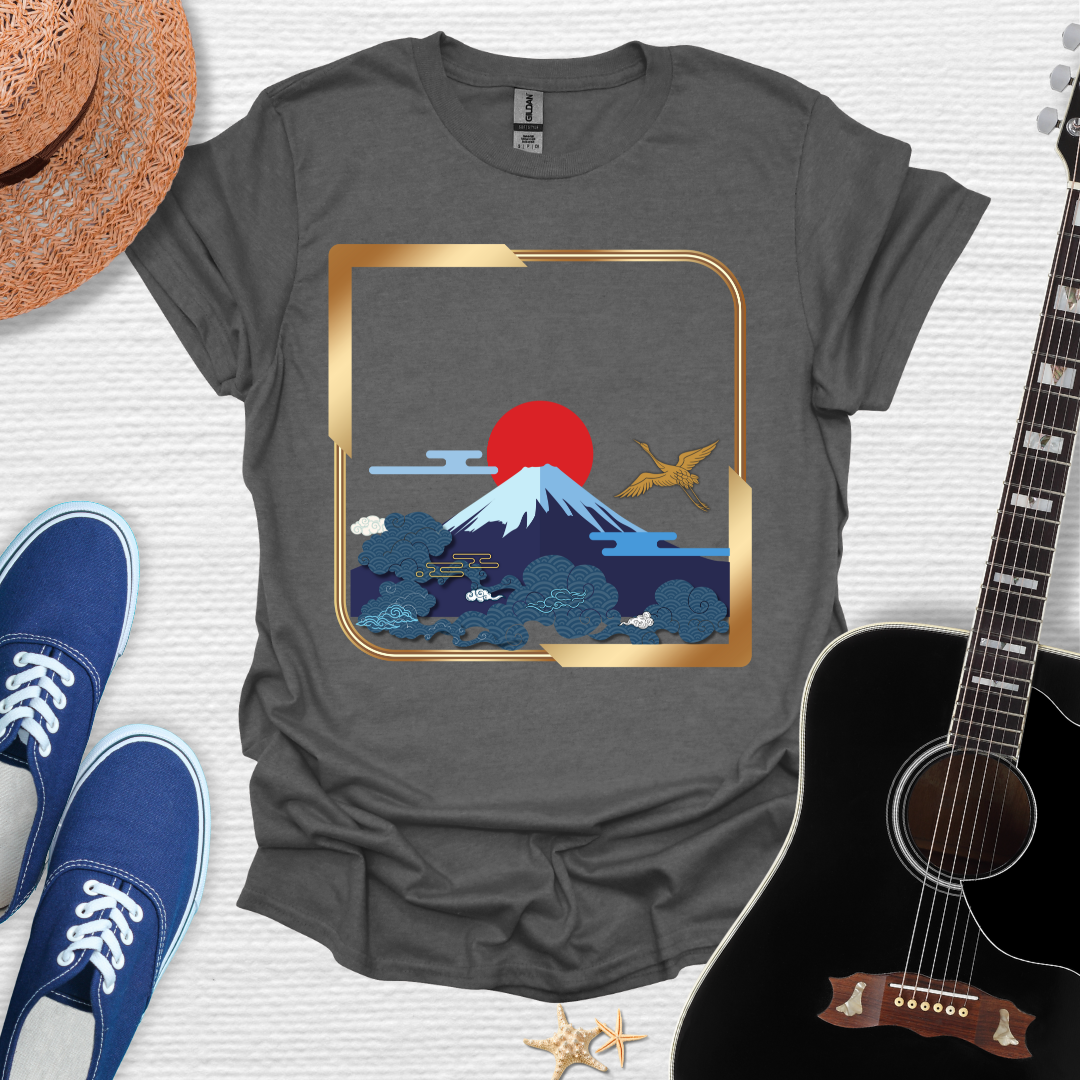Japanese Mountain Sunset Tee
