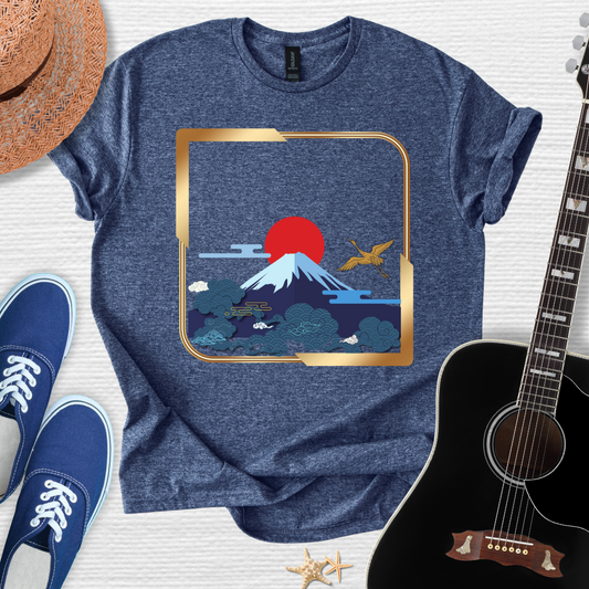Japanese Mountain Sunset Tee