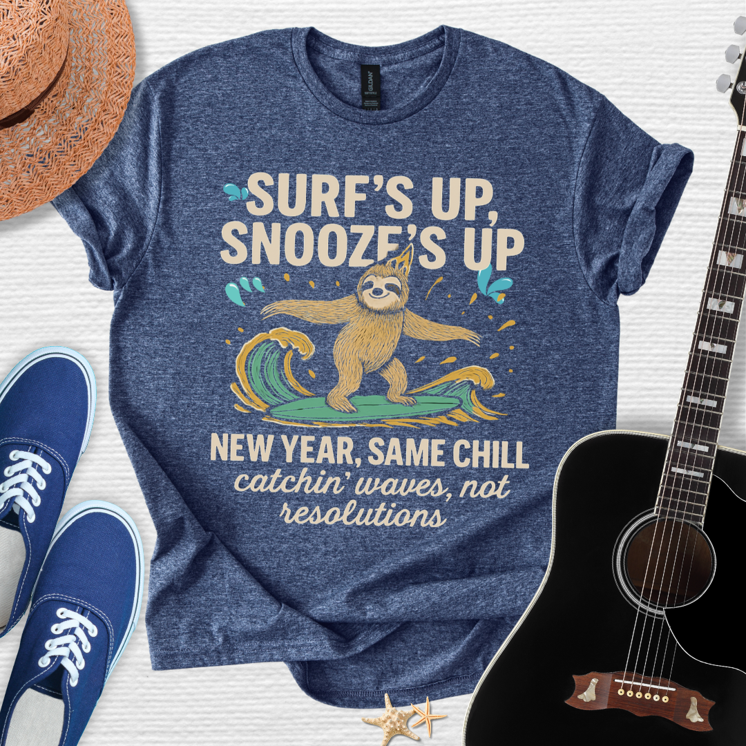 No Rush, Just Waves Tee