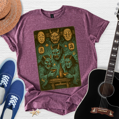 Mystical Masks - Halloween Tee