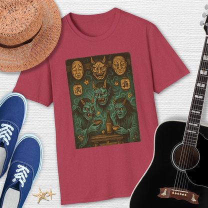 Mystical Masks - Halloween Tee