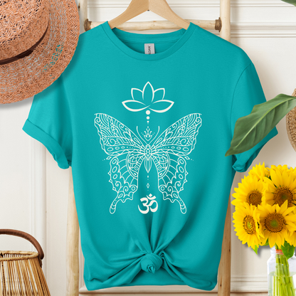 Om Butterfly Softstyle Tee