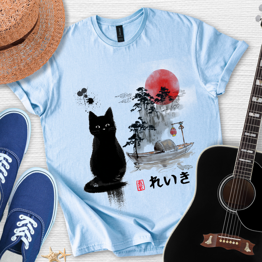 Japanese Minimal Zen Art Style Tee