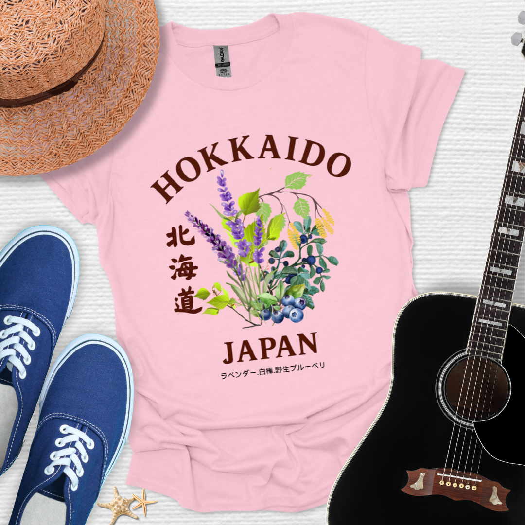 Hokkaido Japan Floral Tee