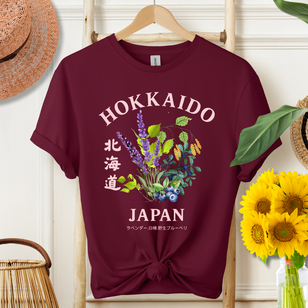 Hokkaido Japan Floral Tee