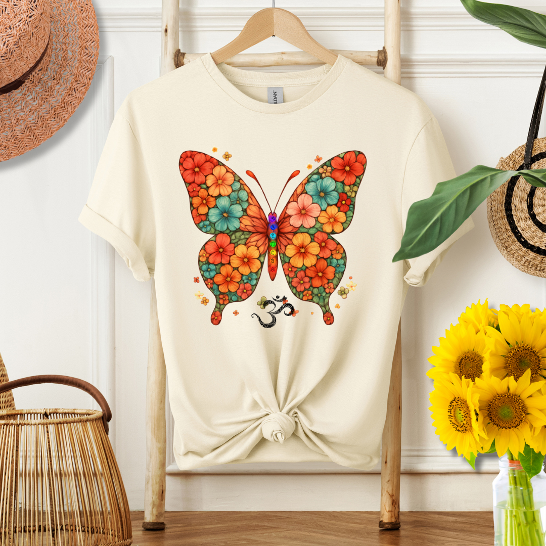 Summer Floral Butterfly Tee