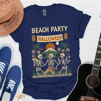 Beach Party Halloween Casual Tee