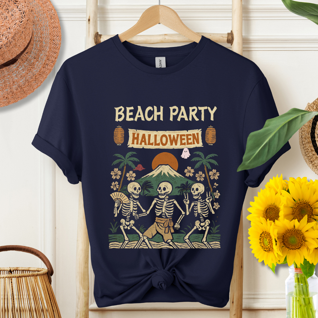 Beach Party Halloween Casual Tee