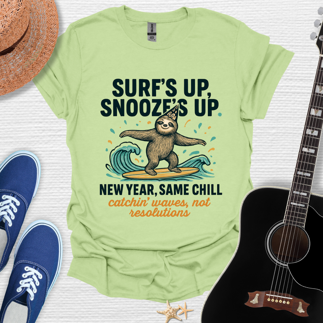 No Rush, Just Waves Tee