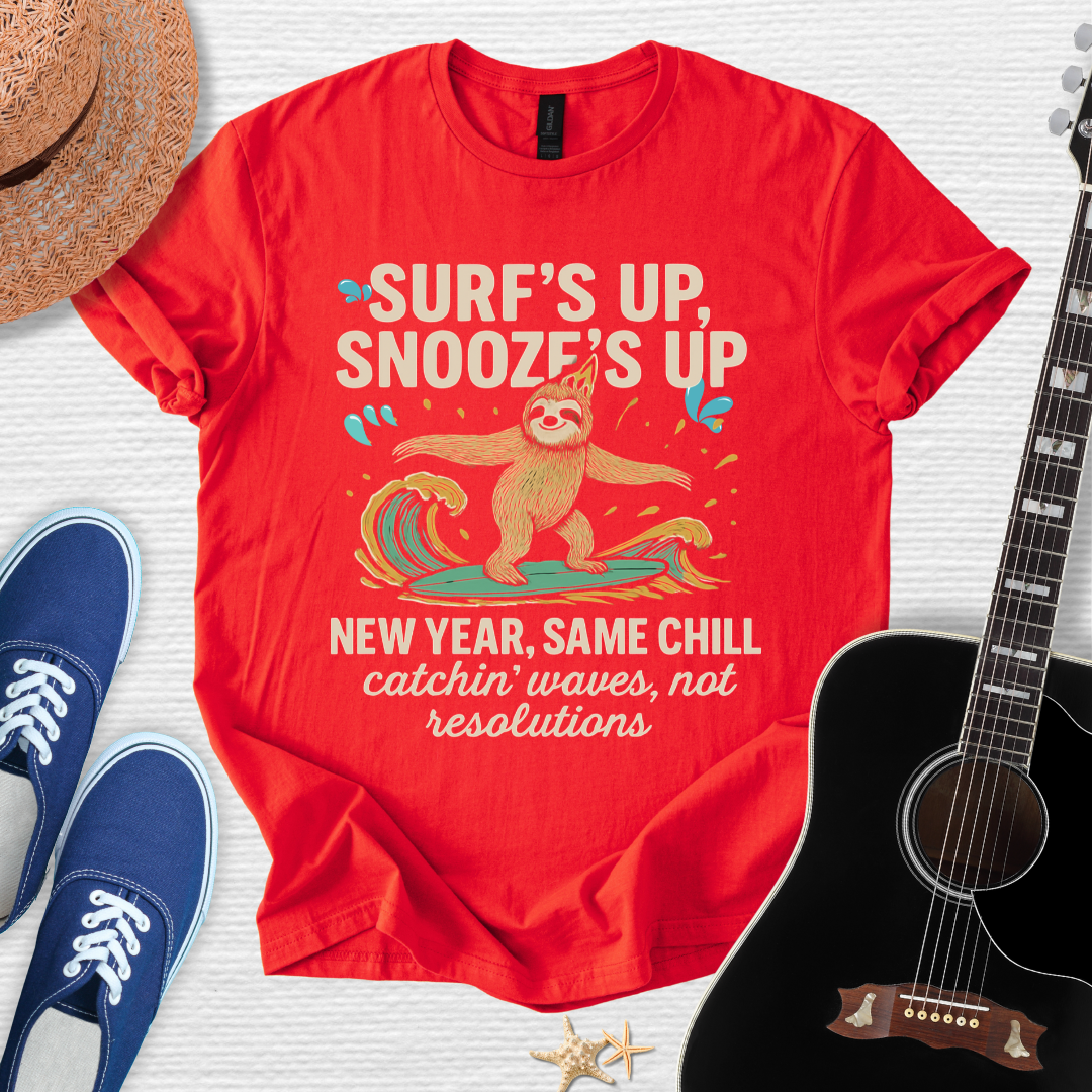 No Rush, Just Waves Tee