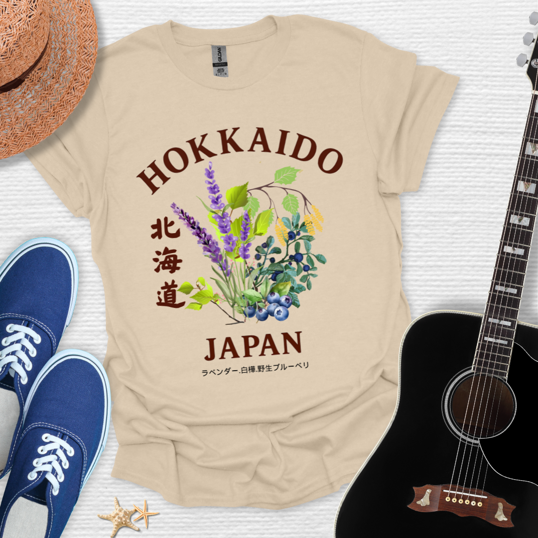 Hokkaido Japan Floral Tee
