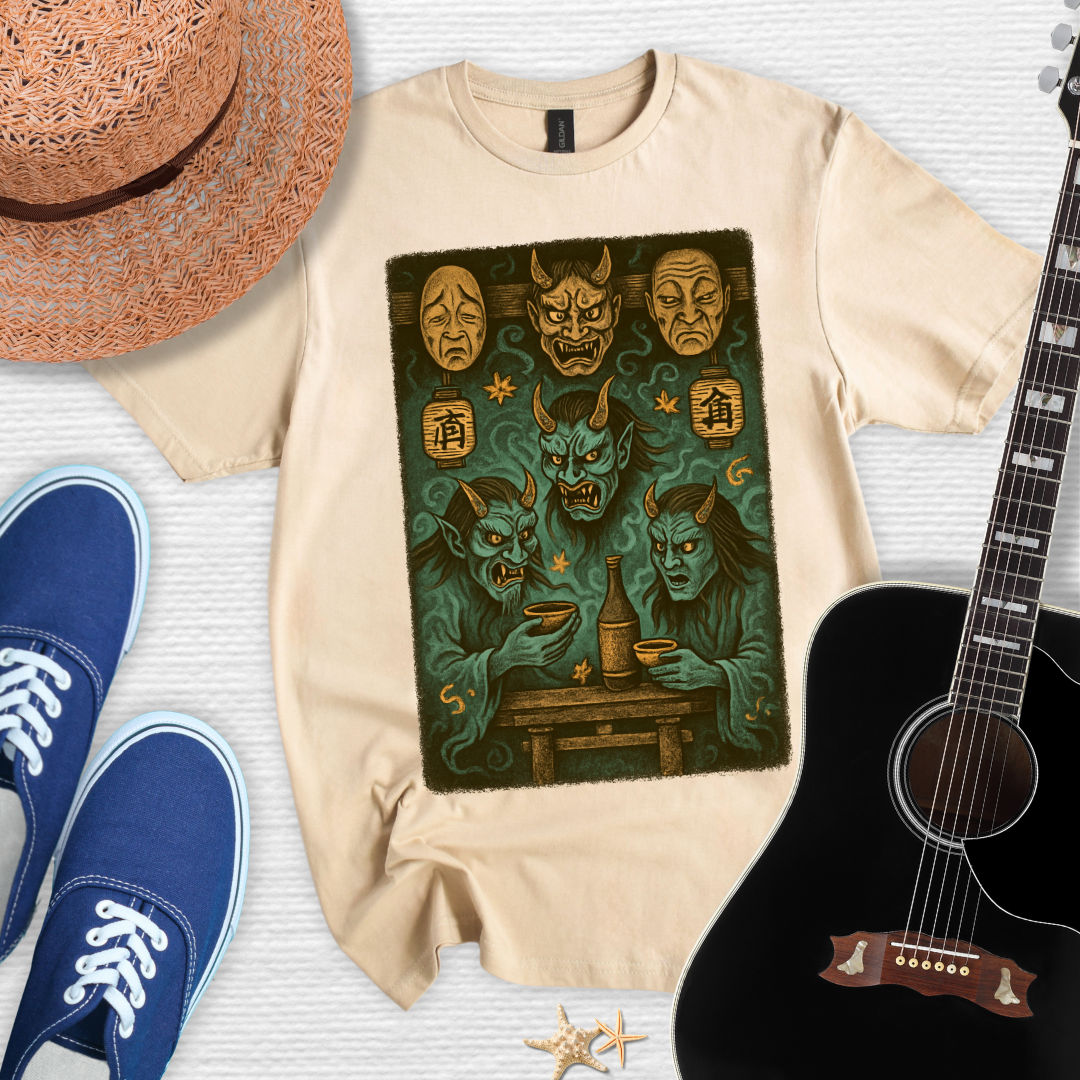 Mystical Masks - Halloween Tee