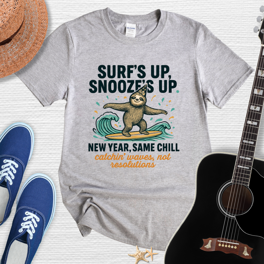 No Rush, Just Waves Tee