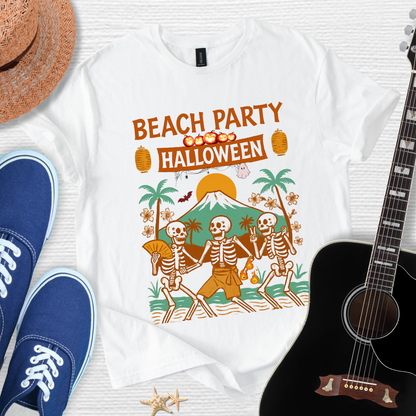 Beach Party Halloween Casual Tee