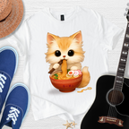 Cozy Cat Ramen Unisex Tee