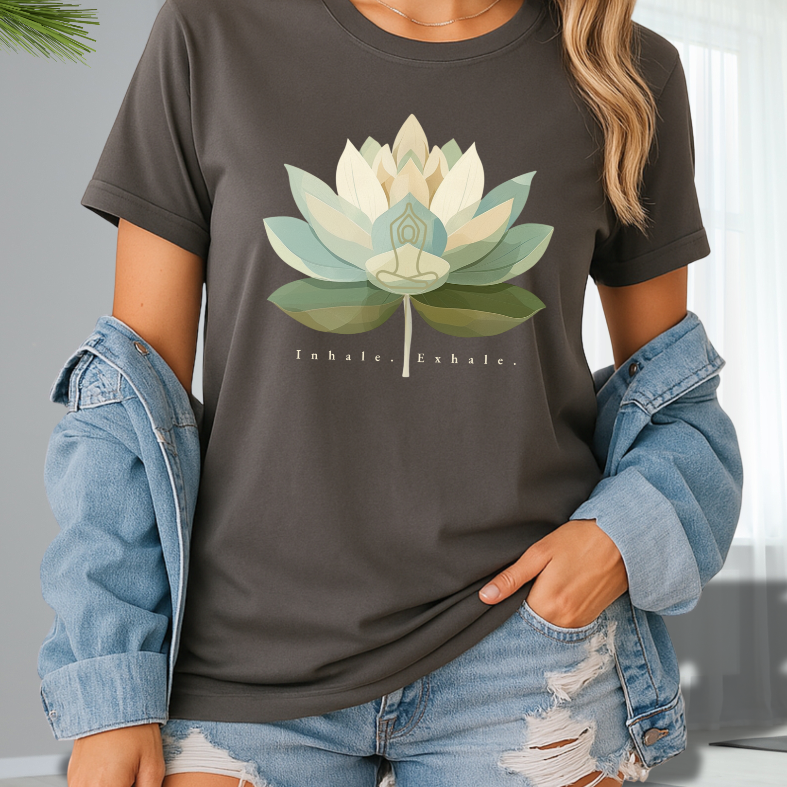 Lotus Lotus Tee — Calm Lotus Graphic T-Shirt