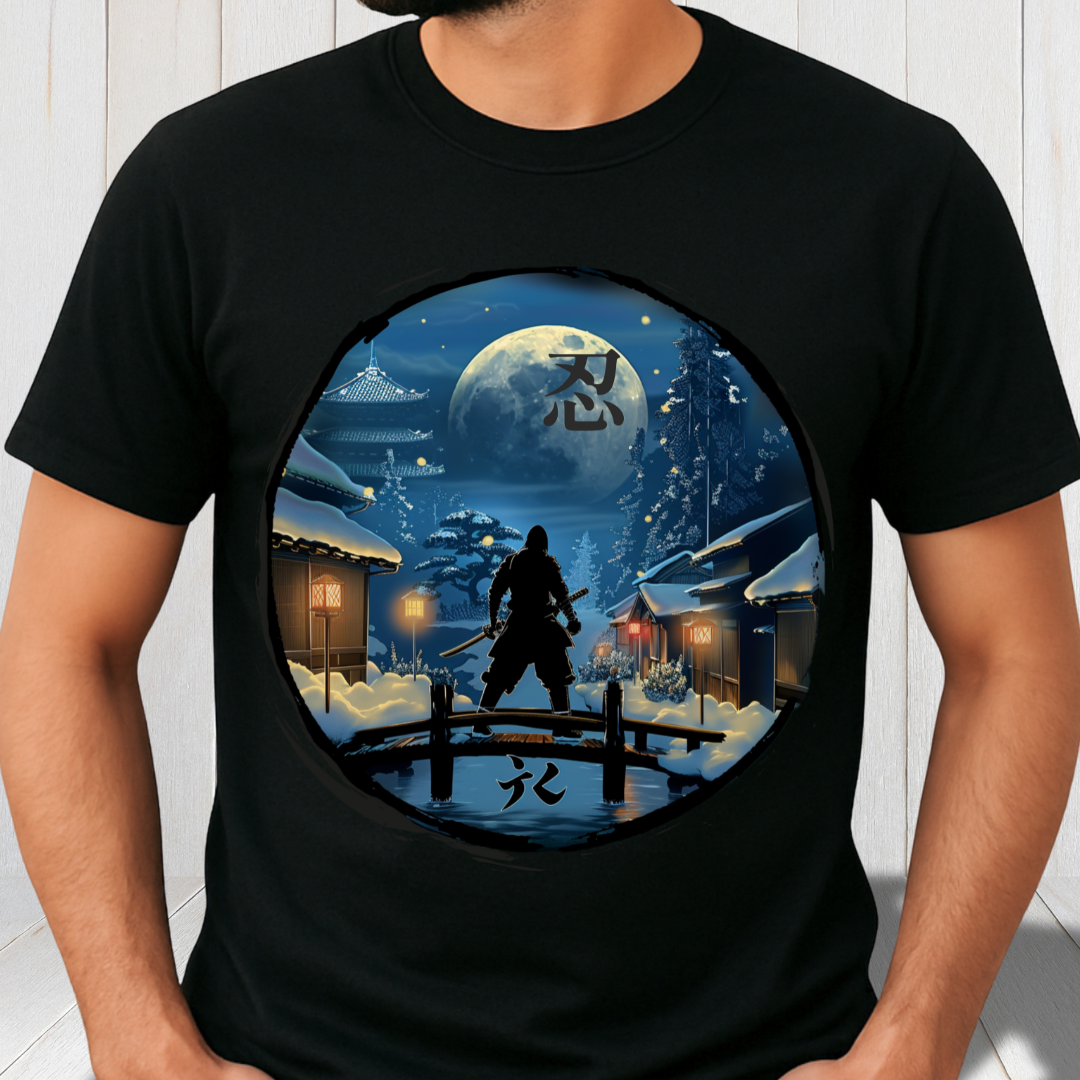 NIN|Silent Strength Tee|Japanese Style