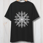 Intricate White Mandala Tee