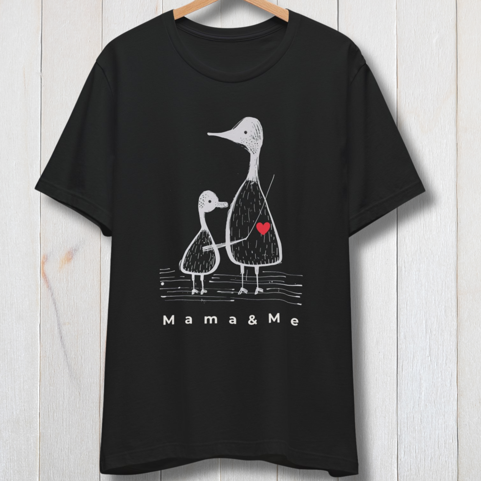 Mama and Me: The "Always in My Heart" Duckling Tee, Mother Days Collection