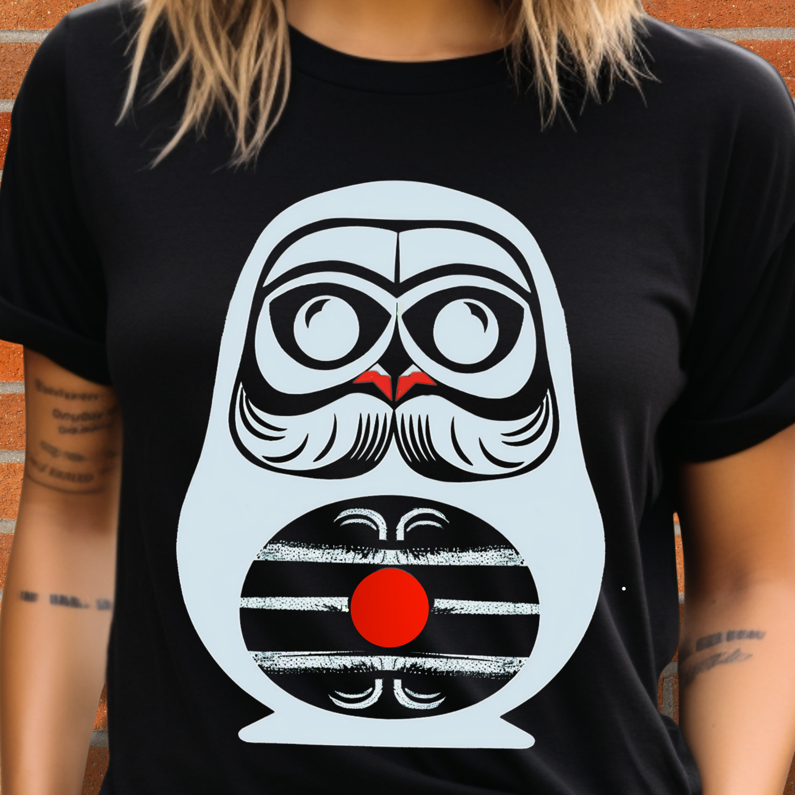 Japanese Lucky Daruma Shirt