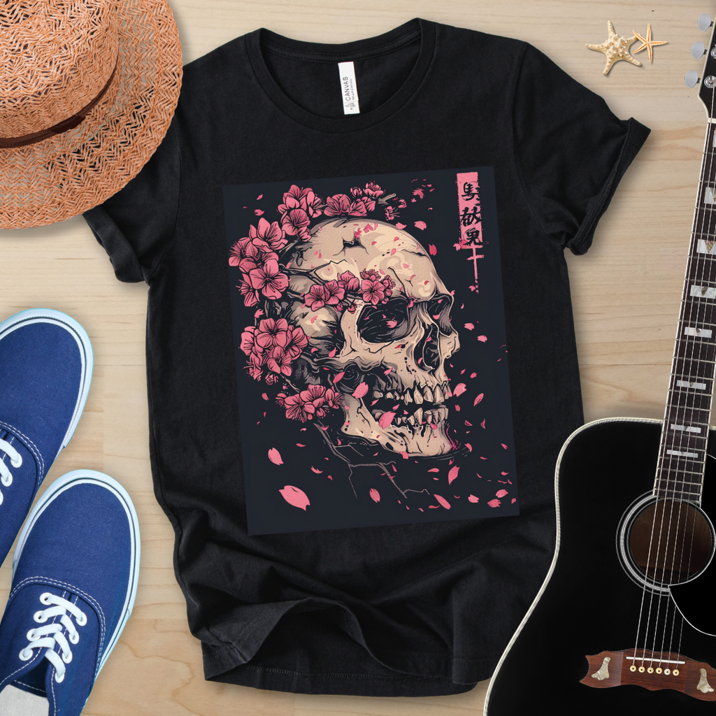 Trendy Skeleton Art T-Shirt for Unique Style