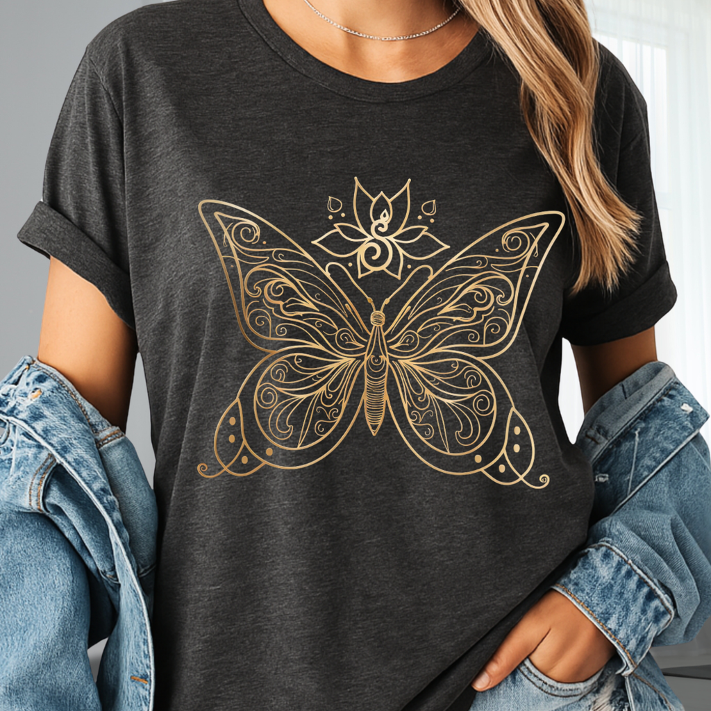 IN SYNC Tee|Minimal Yoga & Streetwear T-Shirt|Calm Energy|Modern Flow Wear