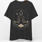 STILLNESS T-Shirt — Mindful Yoga Tee for Calm & Wellness