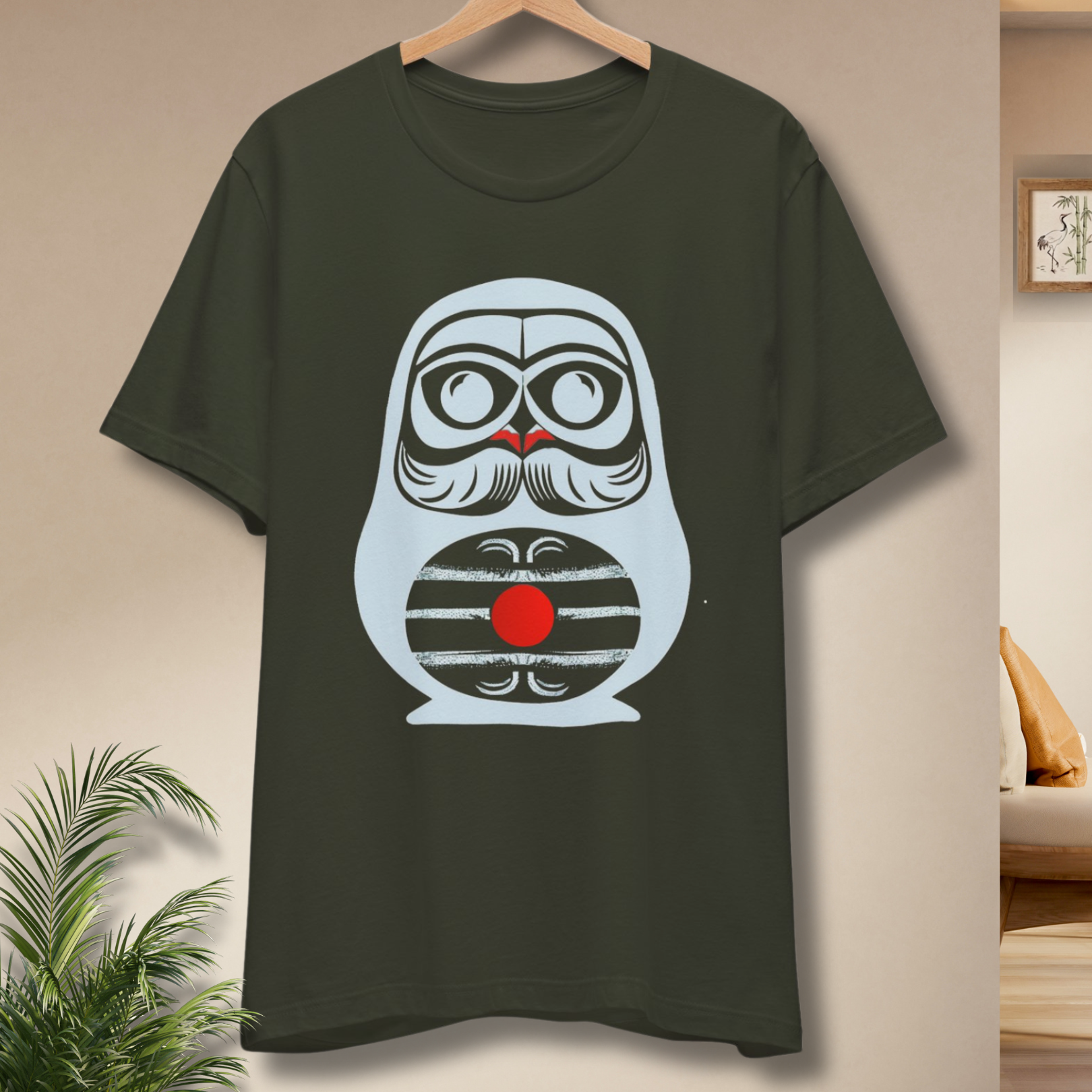 Japanese Lucky Daruma Shirt
