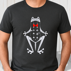 The Gentleman Frog Folk Art Tee