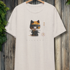 Ninja Cat Minimalist Aesthetic Tee