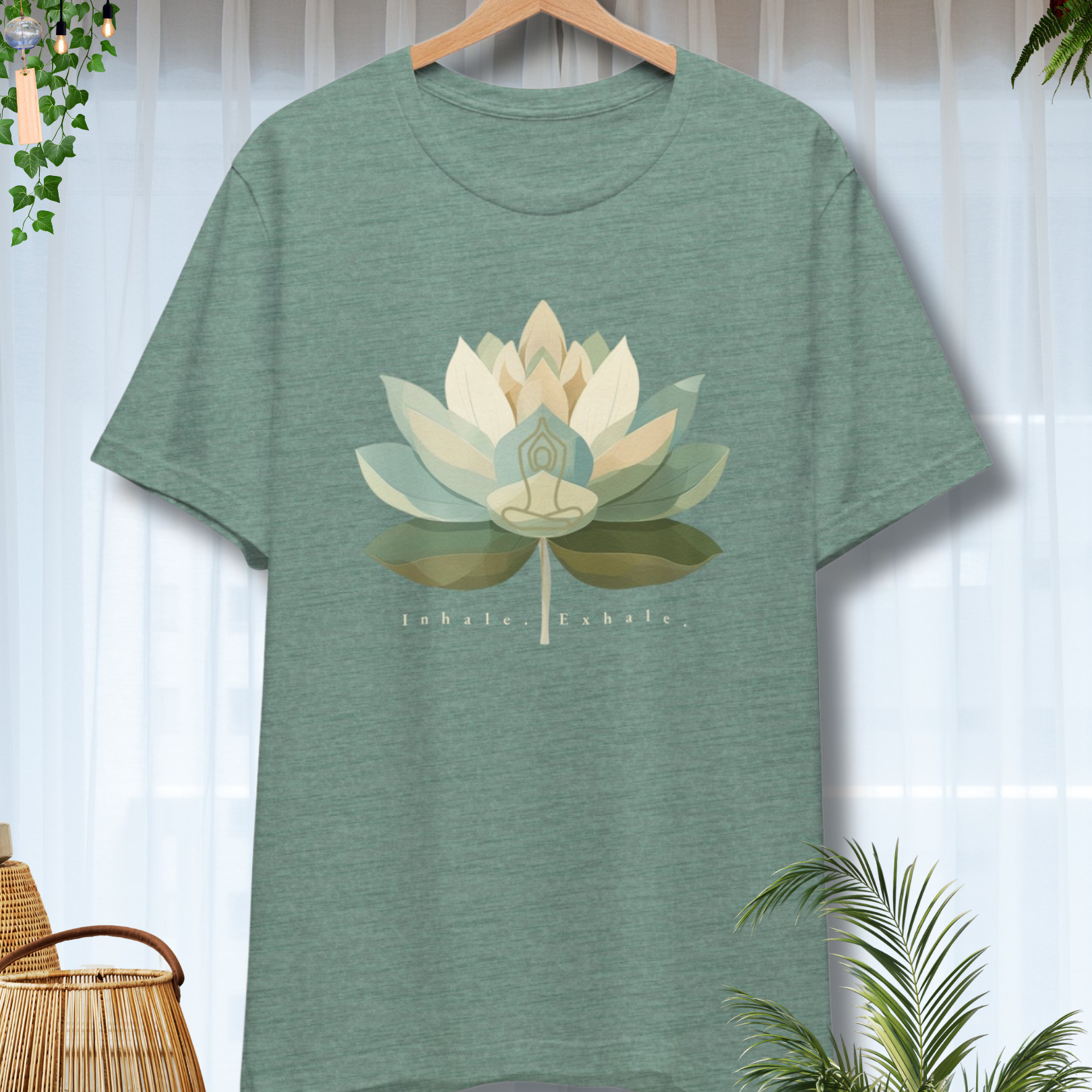 Lotus Lotus Tee — Calm Lotus Graphic T-Shirt