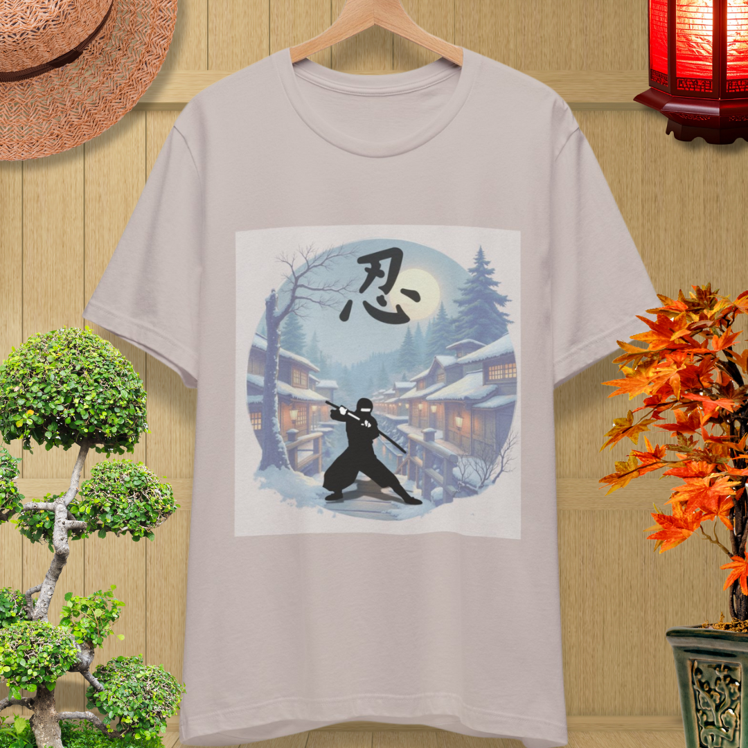 Moonlit Samurai — Japanese Streetwear Art Tee (Limited Drop)