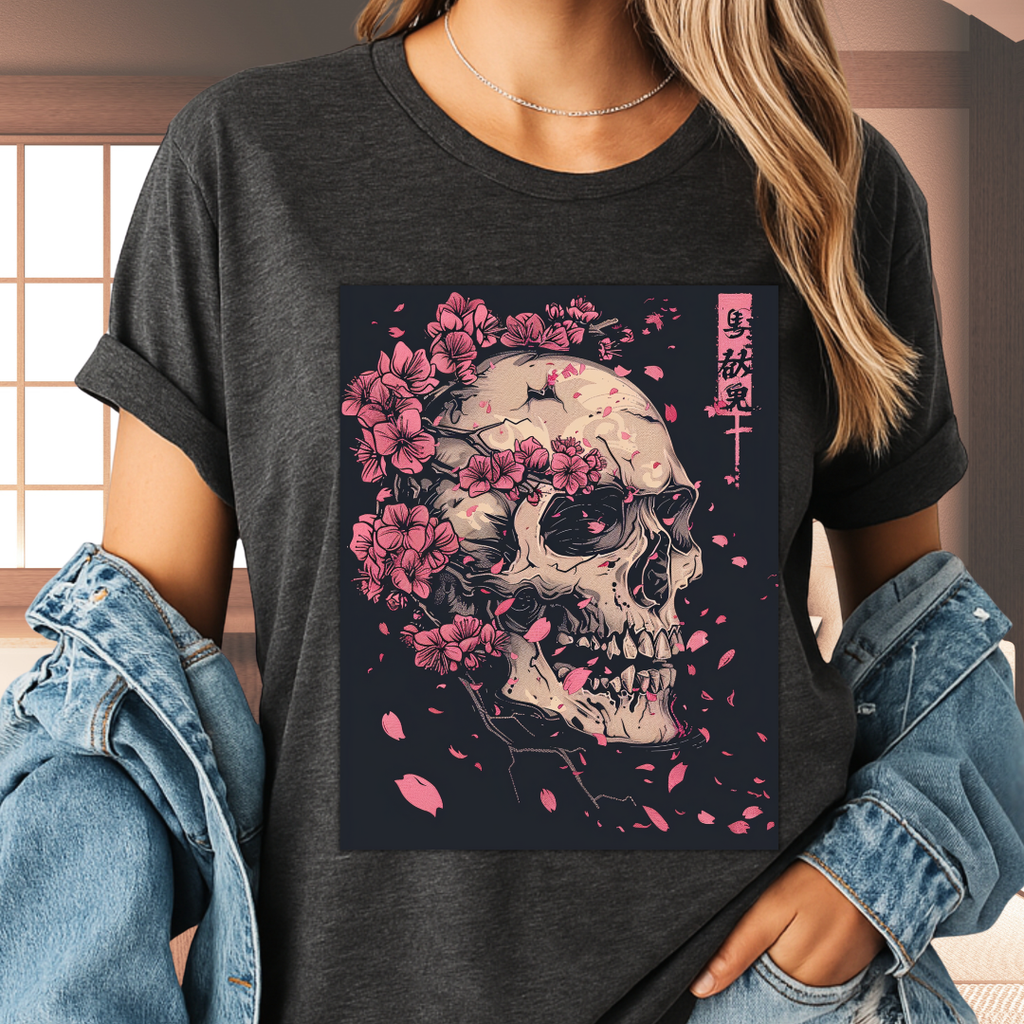 Trendy Skeleton Art T-Shirt for Unique Style
