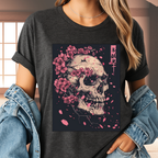 Trendy Skeleton Art T-Shirt for Unique Style