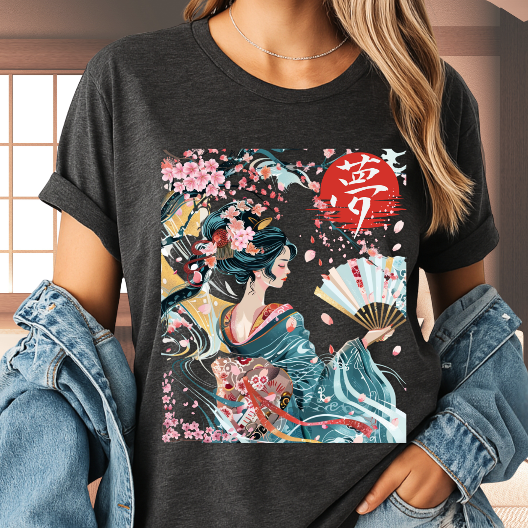 Yume – Tokyo Dream, Japanese Art - Unisex T-Shirt