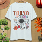 Tokyo東京, Floral T-Shirt