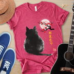 Japanese Guardian Cat Art Tee