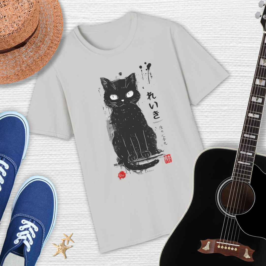 Japanese Minimal Lucky Spirit Cat Style