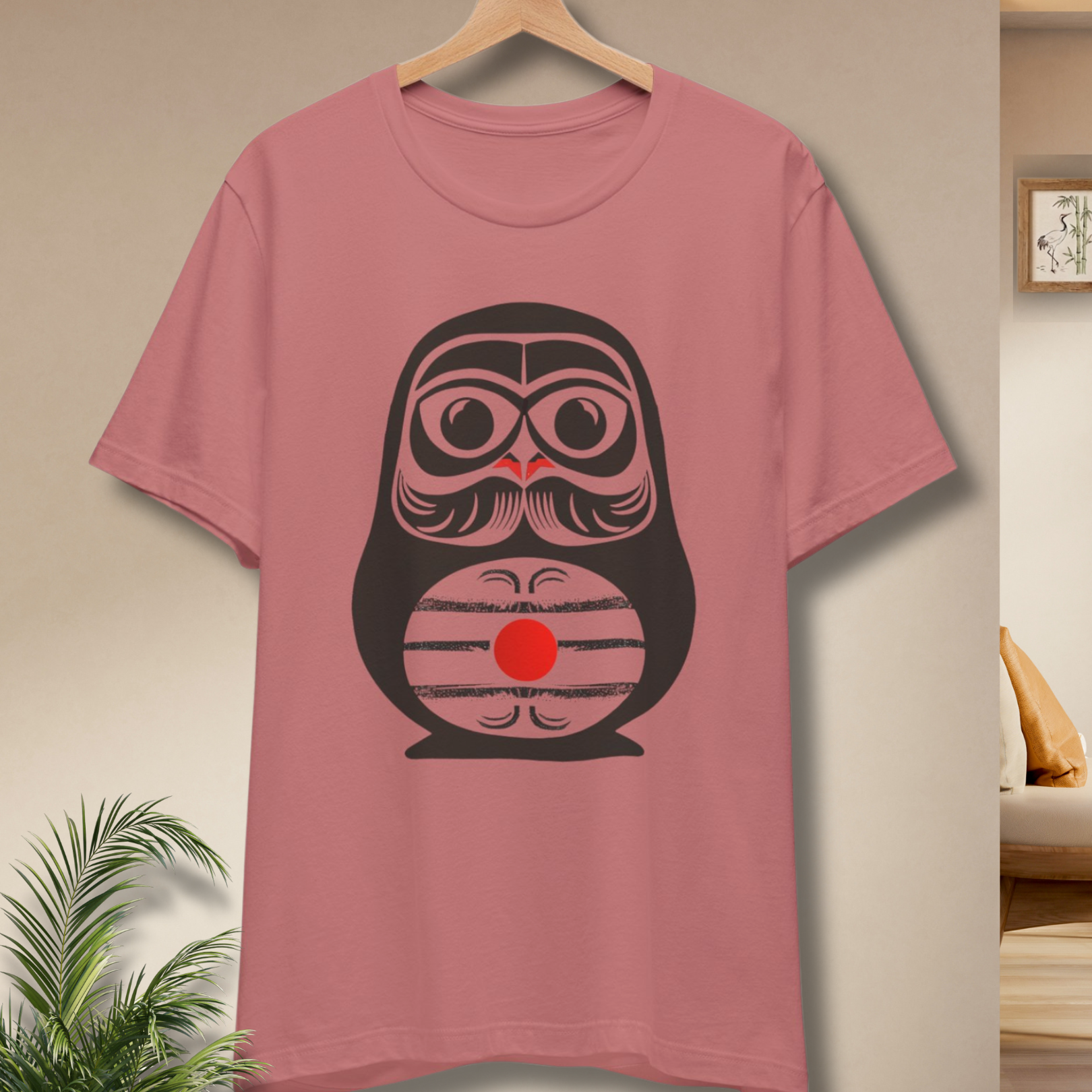 Japanese Lucky Daruma Shirt