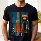 Tokyo Tower Graphic - Urban Vibes Tee