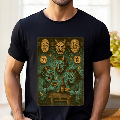 Mystical Masks - Halloween Tee