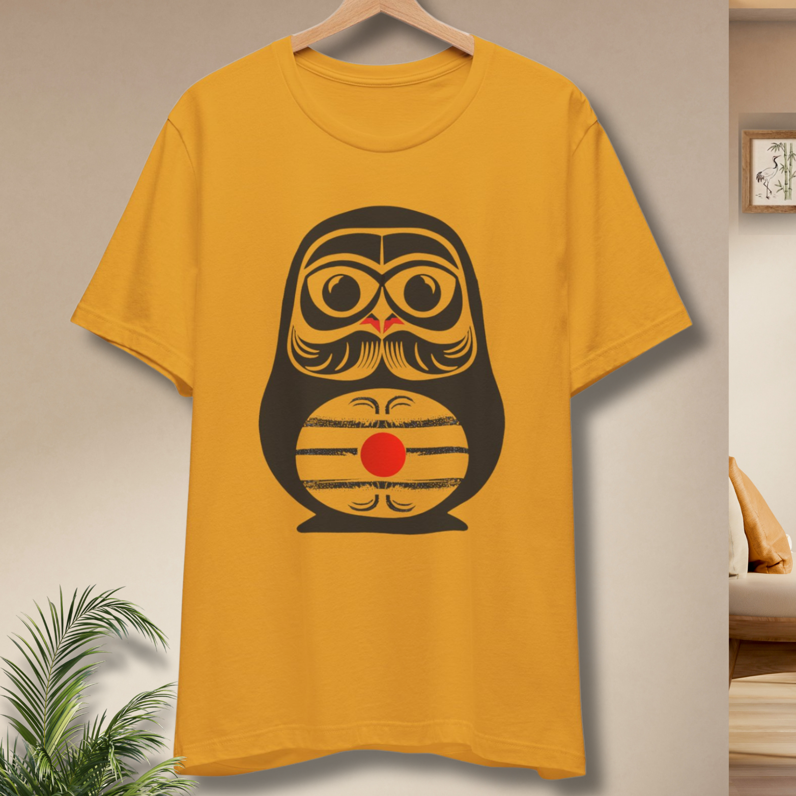 Japanese Lucky Daruma Shirt