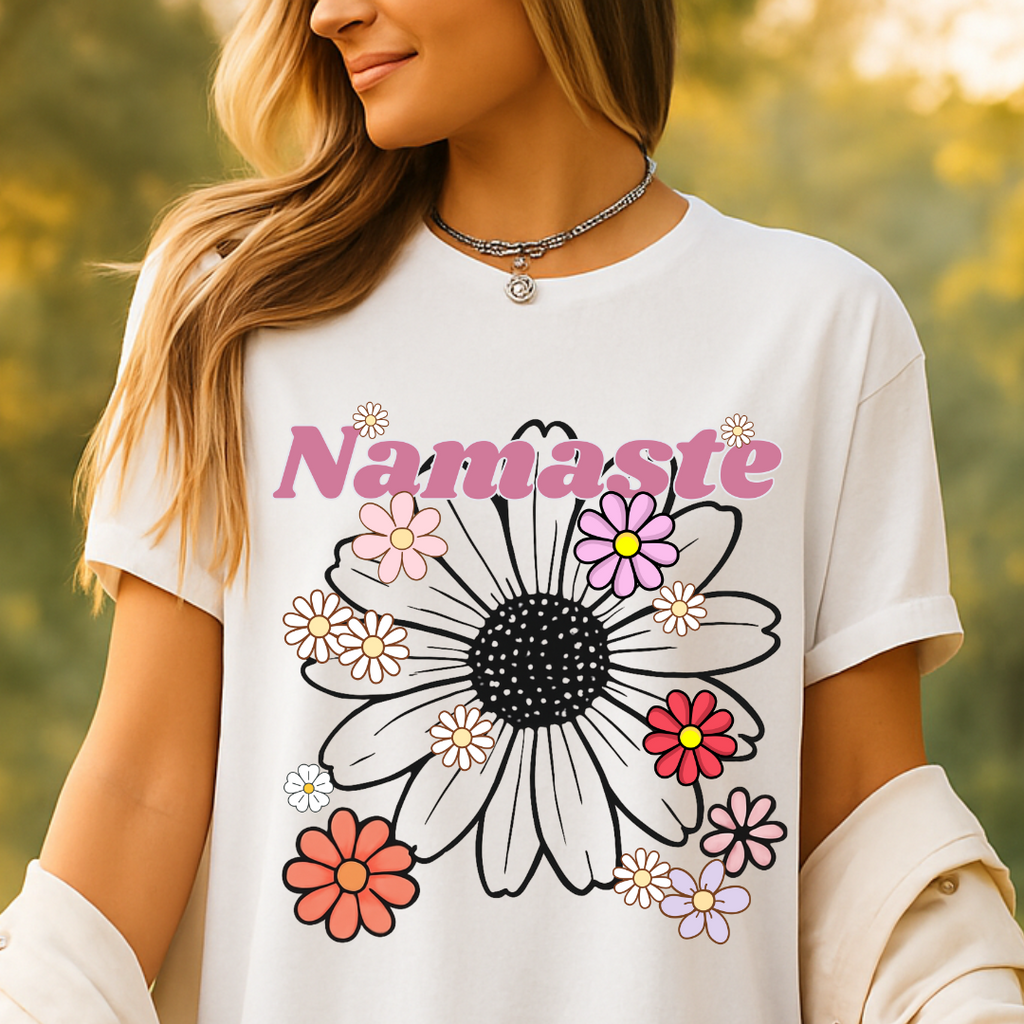 Namaste Floral Tee