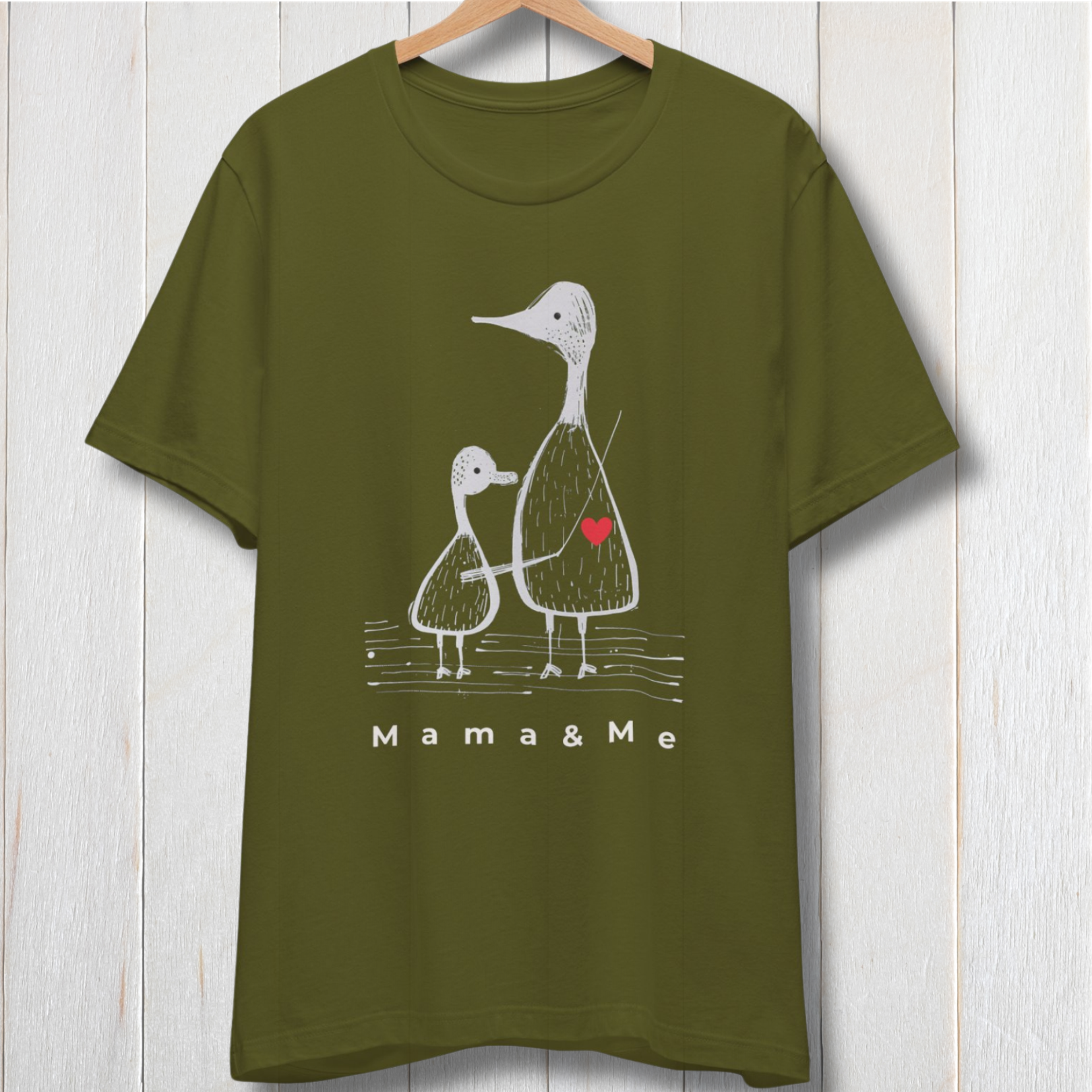 Mama and Me: The "Always in My Heart" Duckling Tee, Mother Days Collection